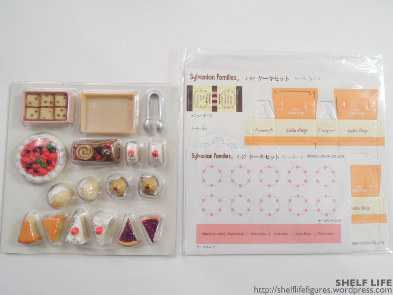 Sylvanian Families Cake Set Accessories