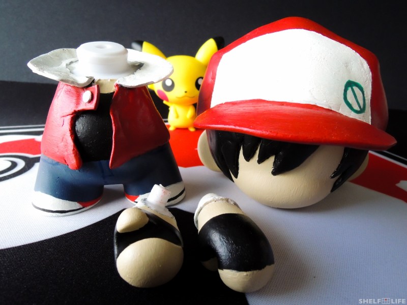 Custom Munny Red Disassembled