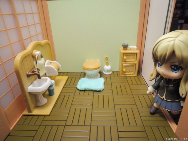 Sylvanian Families Toilet Set with Sena