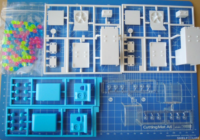 1/12 Capsule Toy Machine - All Parts