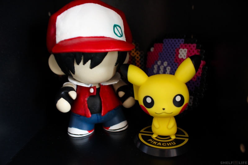 My Shelves - Red and Pikachu