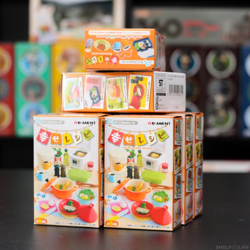 Re-ment Happiness Recipe Boxes