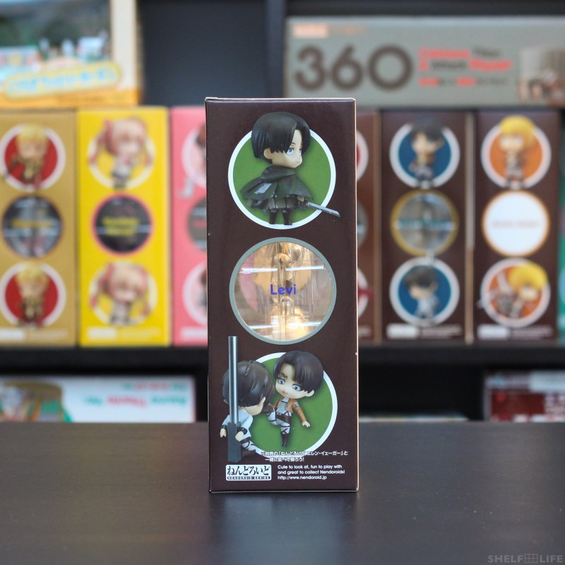 Nendoroid Levi - Box Side